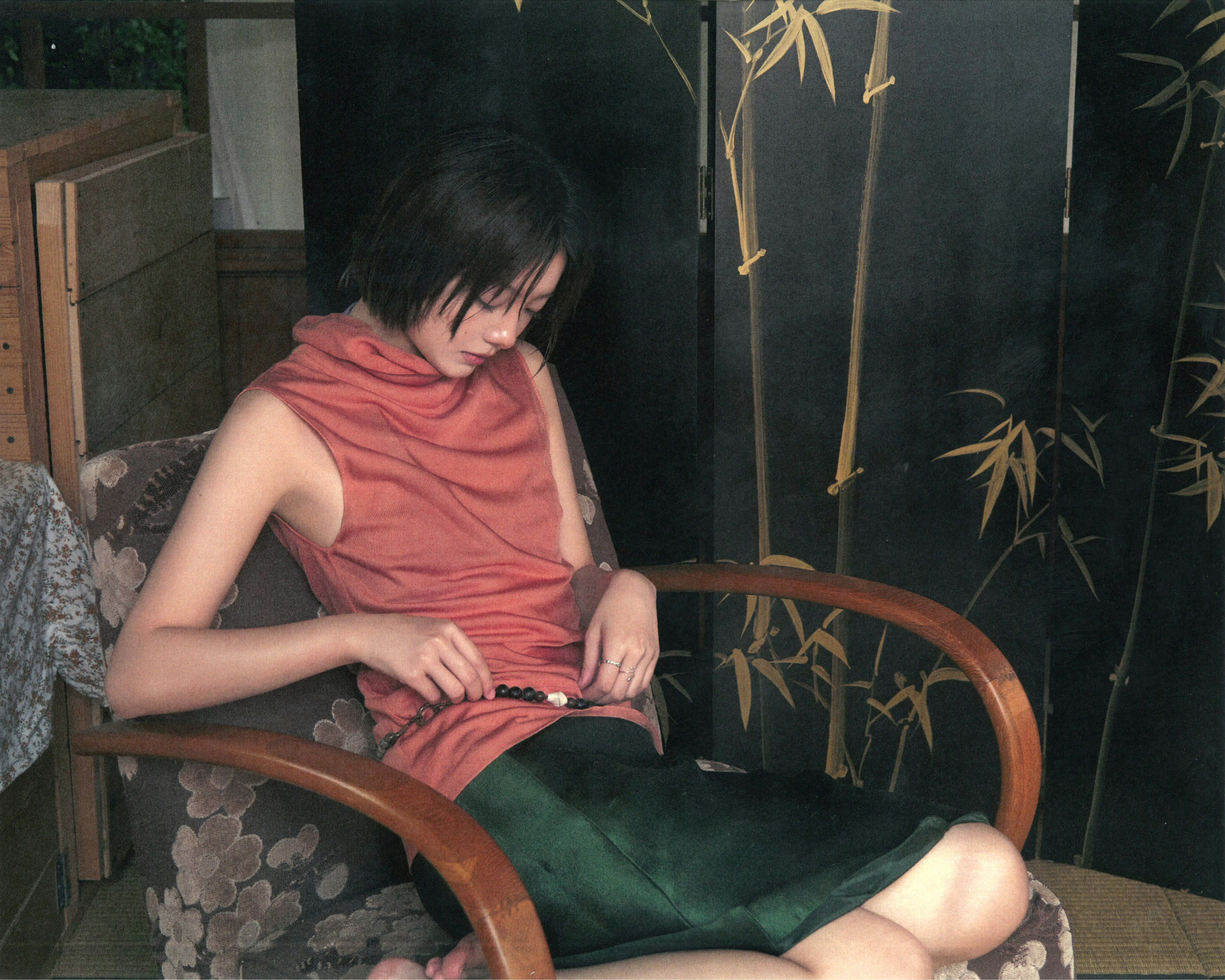 周美君慵懒写真 