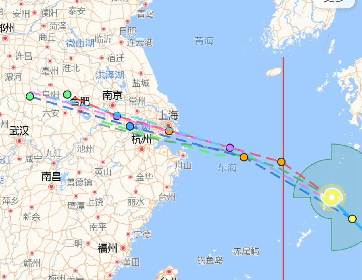 #台风贝碧嘉#今年台风怎么这么多…这又来一个，高铁都停运了，江浙沪的小伙伴假期注