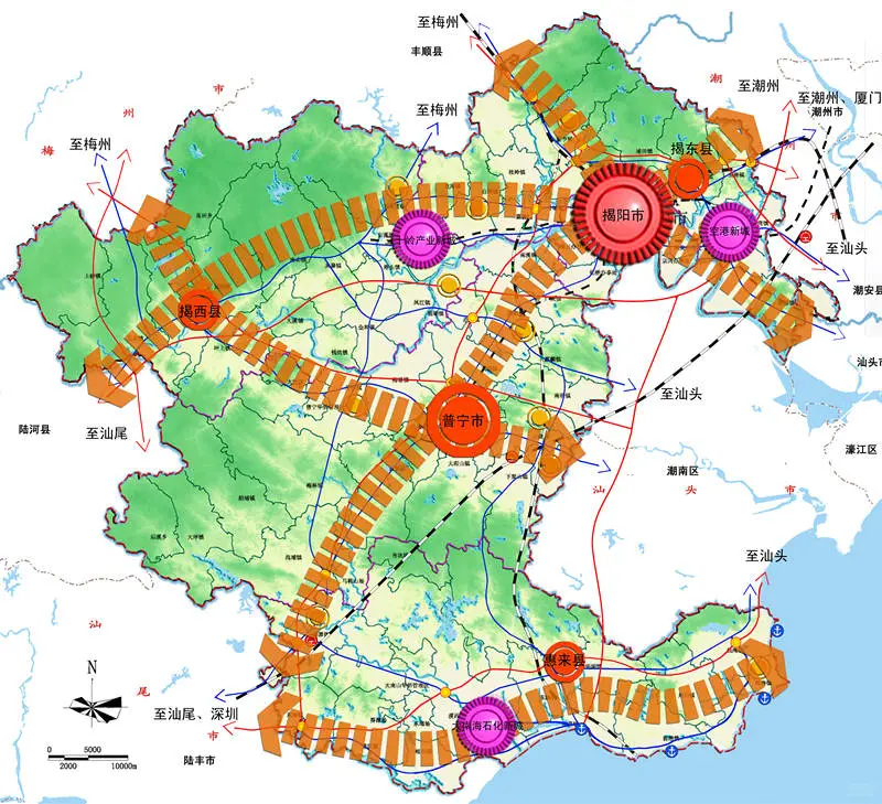 揭阳市城镇体系规划（2008-2030）