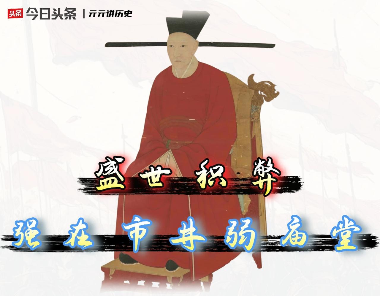 宋朝到底是强还是弱?

这问题本身就有陷阱。

如果你把“强”定义为开疆拓土、万