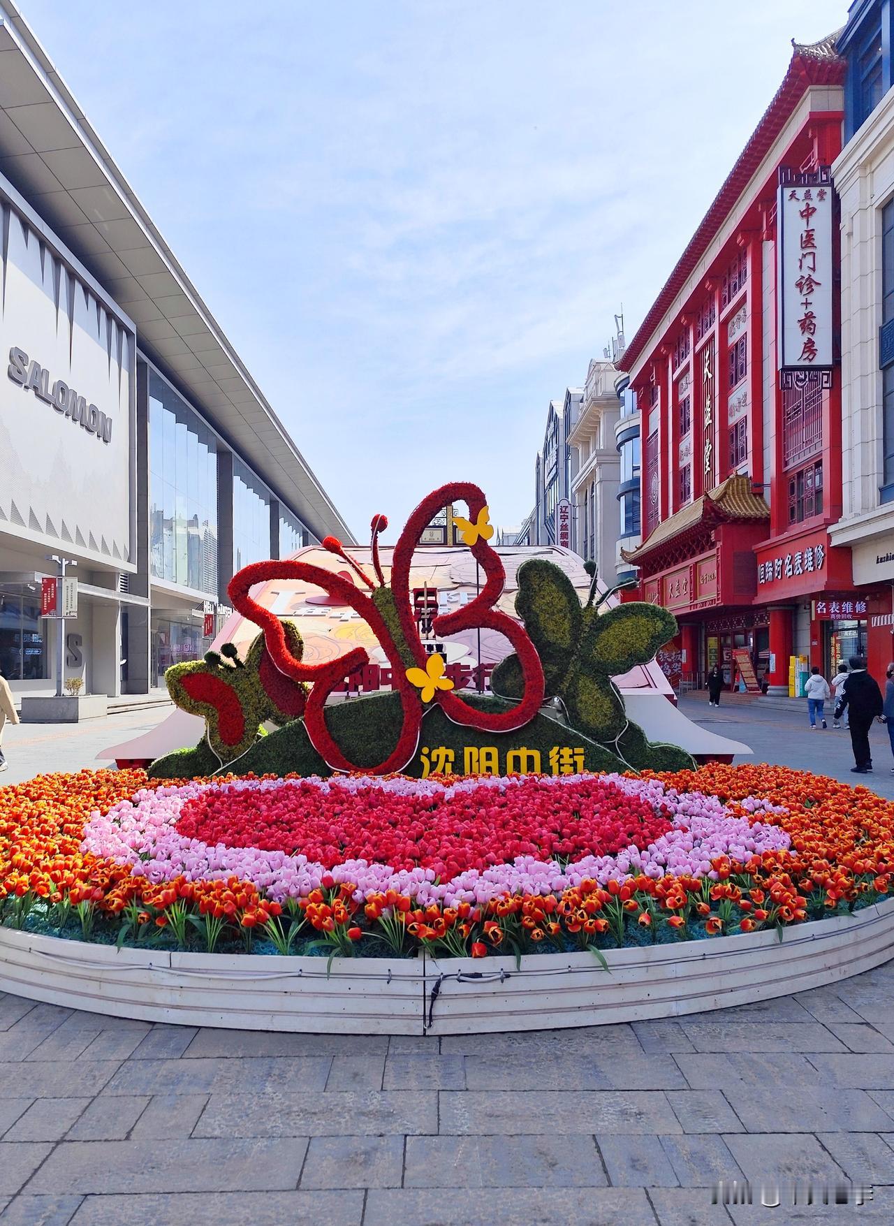 镜头中的古城沈阳——商业步行街——中街