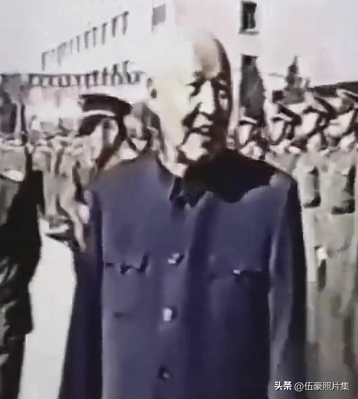 上世纪九十年代，抗美援朝铁原阻击战40年后，傅崇碧将军视察63军时的珍贵影像。铁