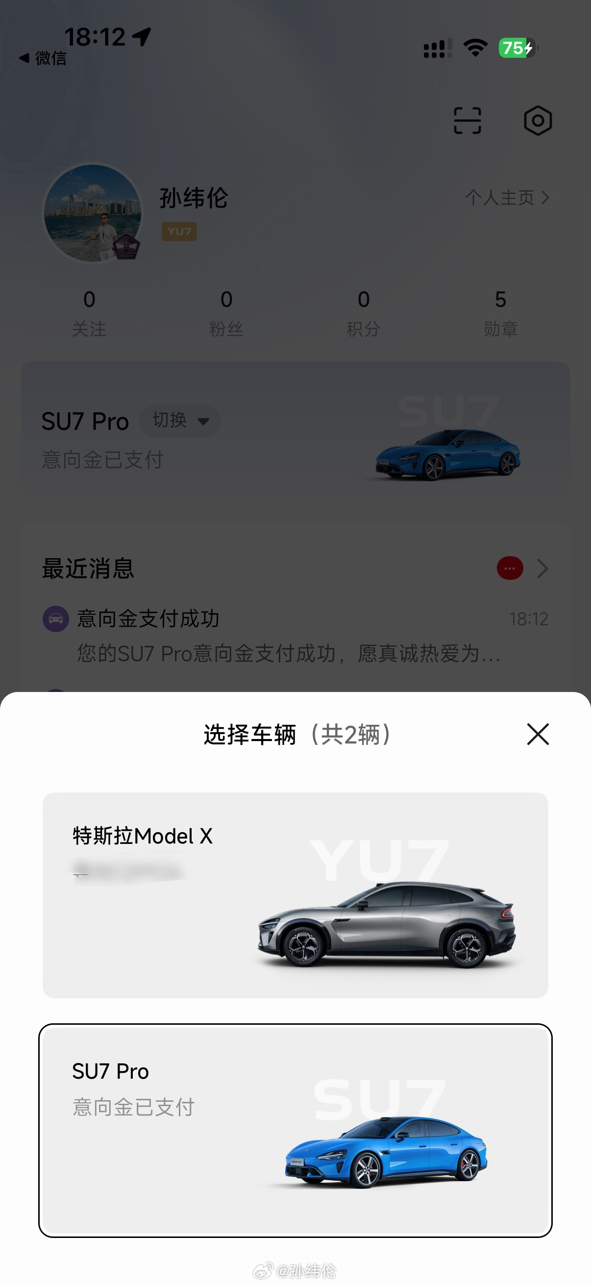 还有15分钟就要关闭小叮通道，没有权益了，有没有准备订车的扫王兴兴现身小米新SU