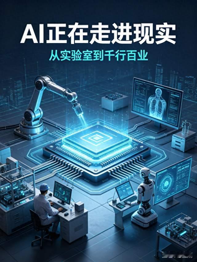 探寻人工智能，从技术到真实世界：AI早已不止聊天，正在重塑现实