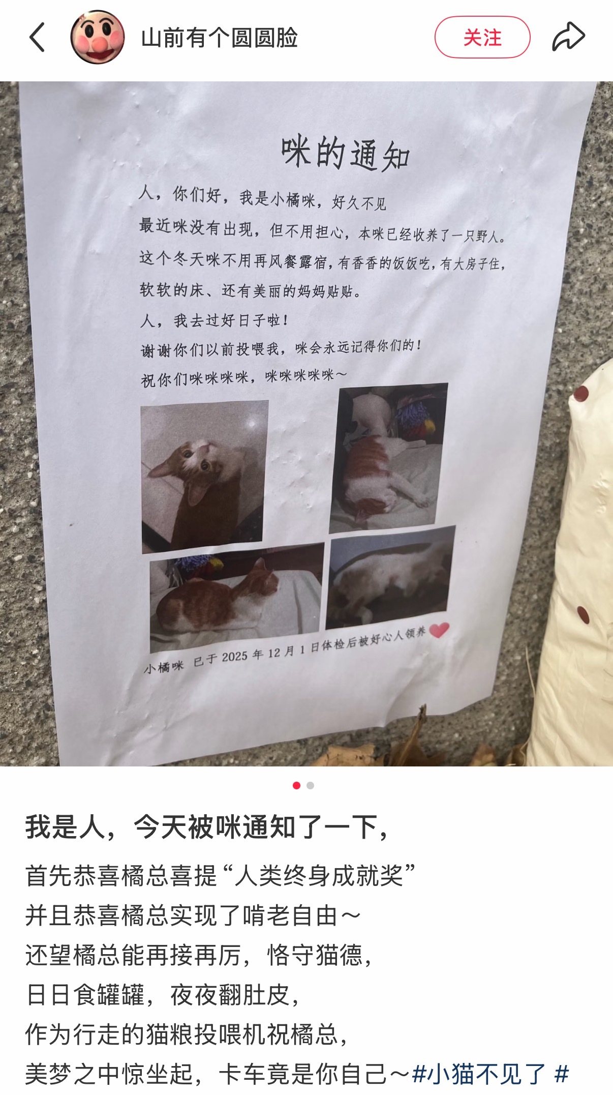 “人，我去过好日子啦” 真好