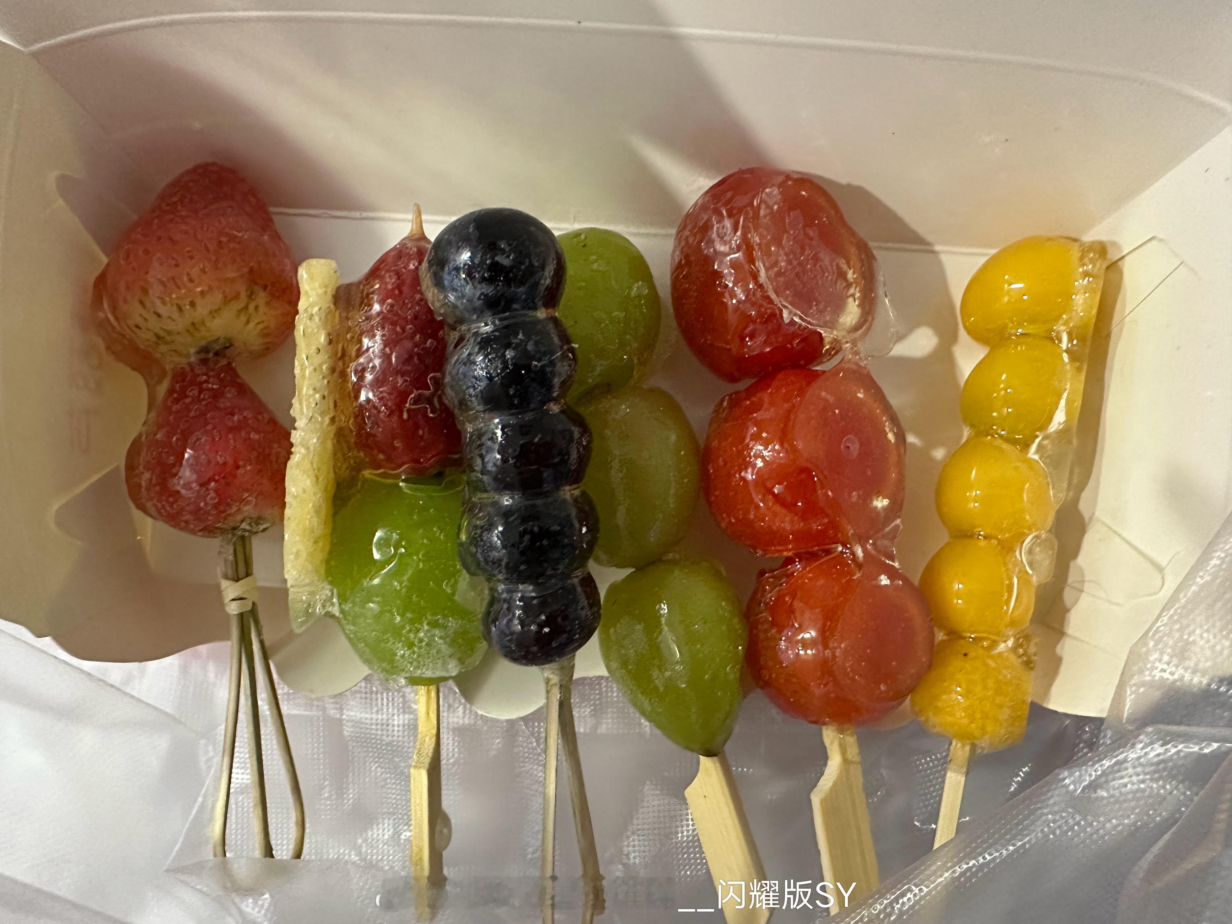 替你们试过了、奶皮子糖葫芦真的好吃、草莓的最好吃