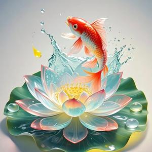 蜂蝶戏花