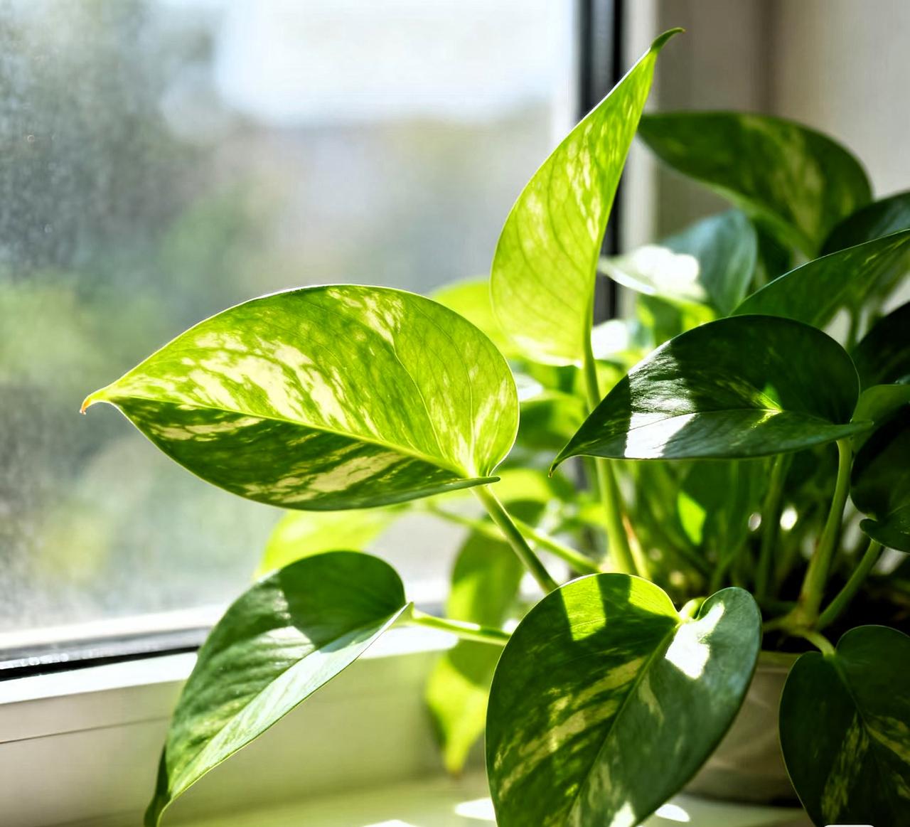 分享手机里的花花草草手机相册里藏着半亩草木香：窗台的绿萝垂着碧色流苏，多肉胖乎乎