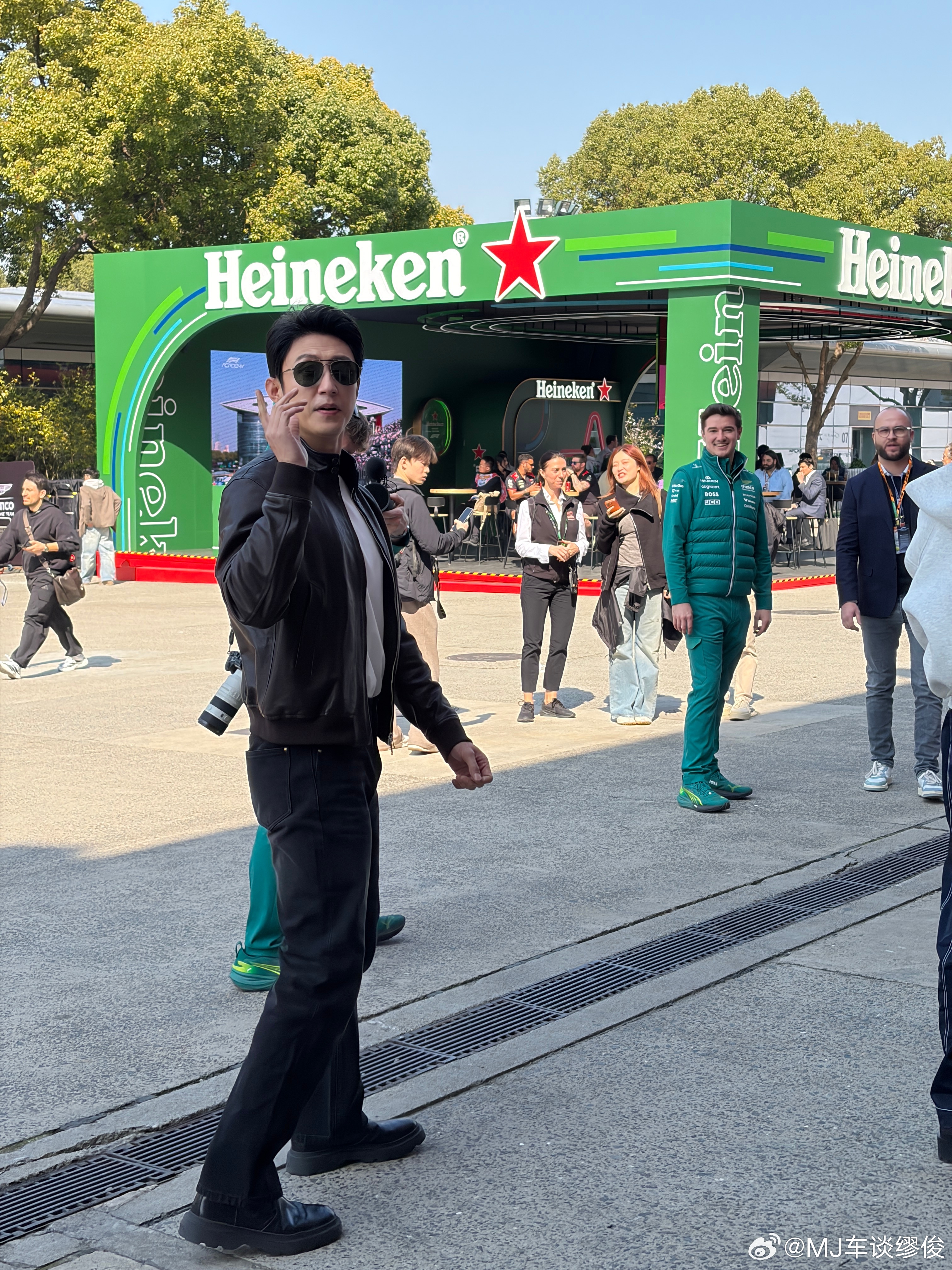 看看我拍到了谁？黄景瑜！黄景瑜飞驰人生 上海·上海国际赛车场-旅游景区