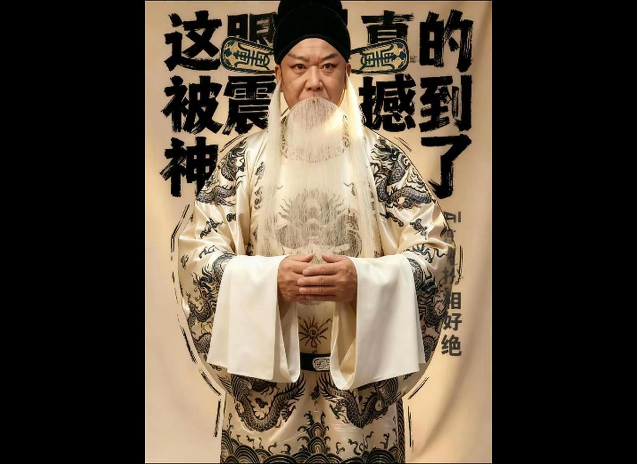 京剧老生扮相
