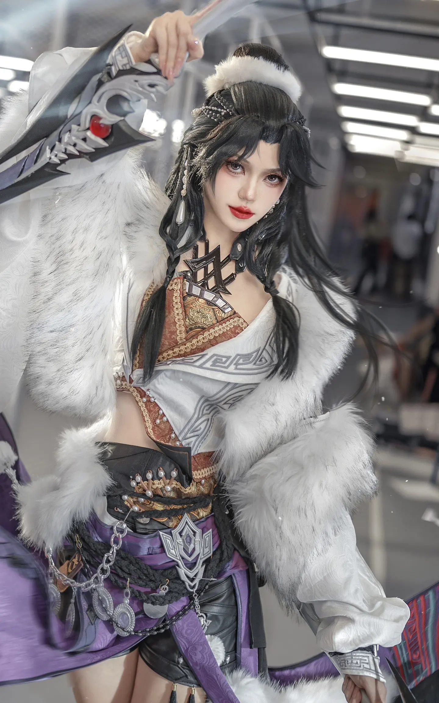 漂亮刀娘在线劈墙。