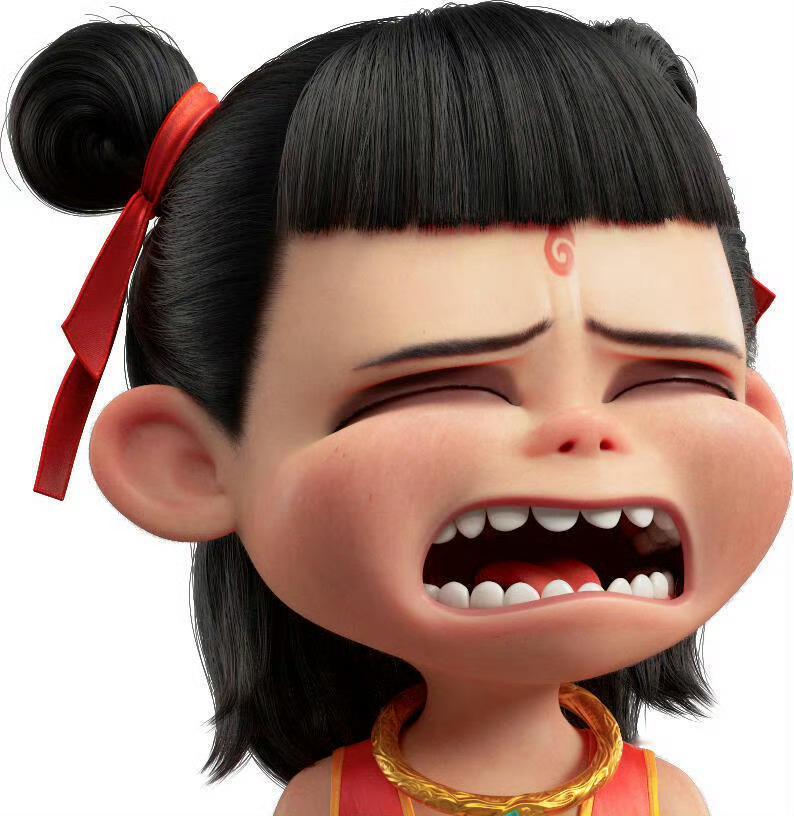 哪吒头像 朋友不理我，我就会[给力] 