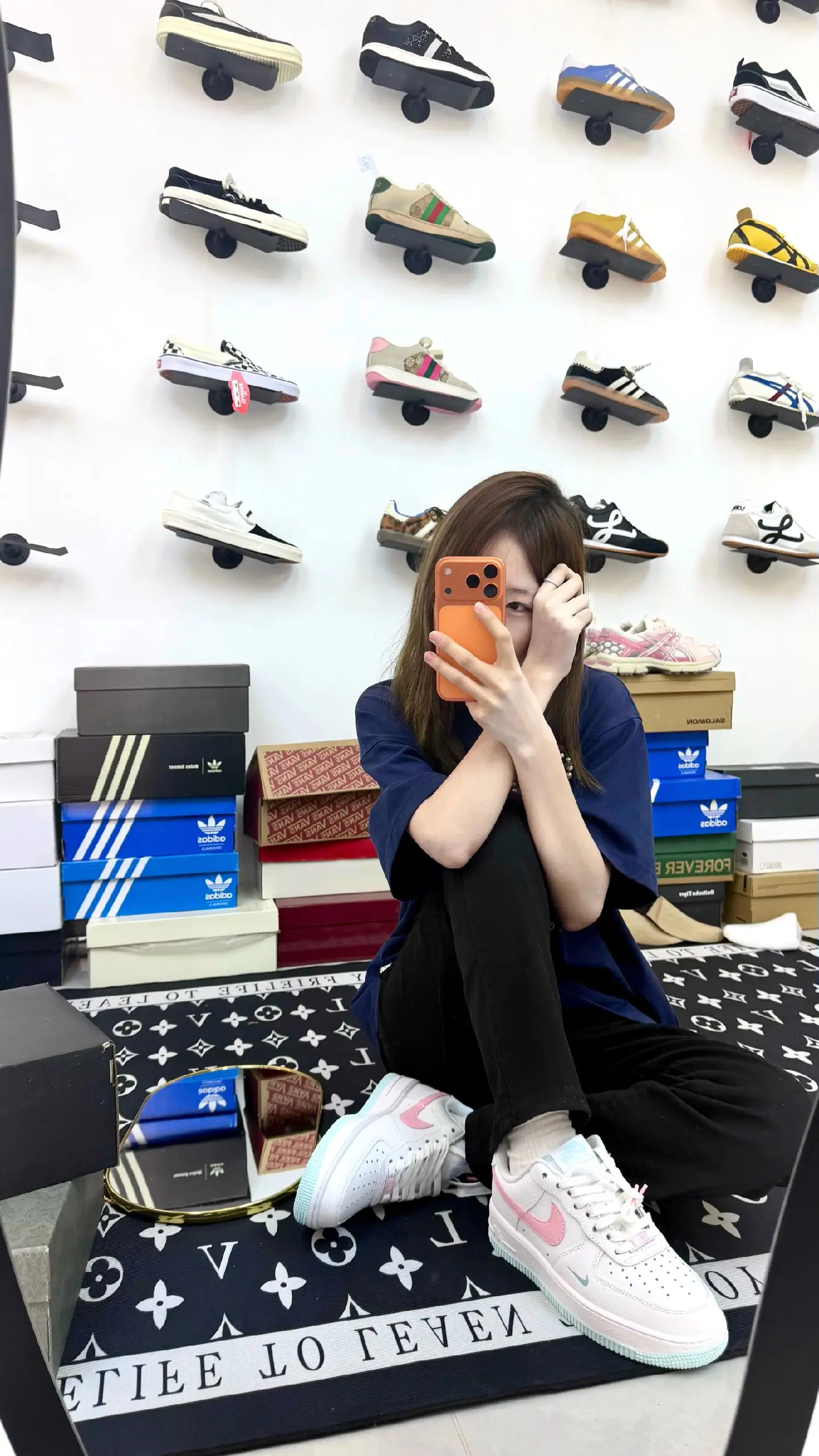 这个世界没有东西可以克我  因为我穿耐克