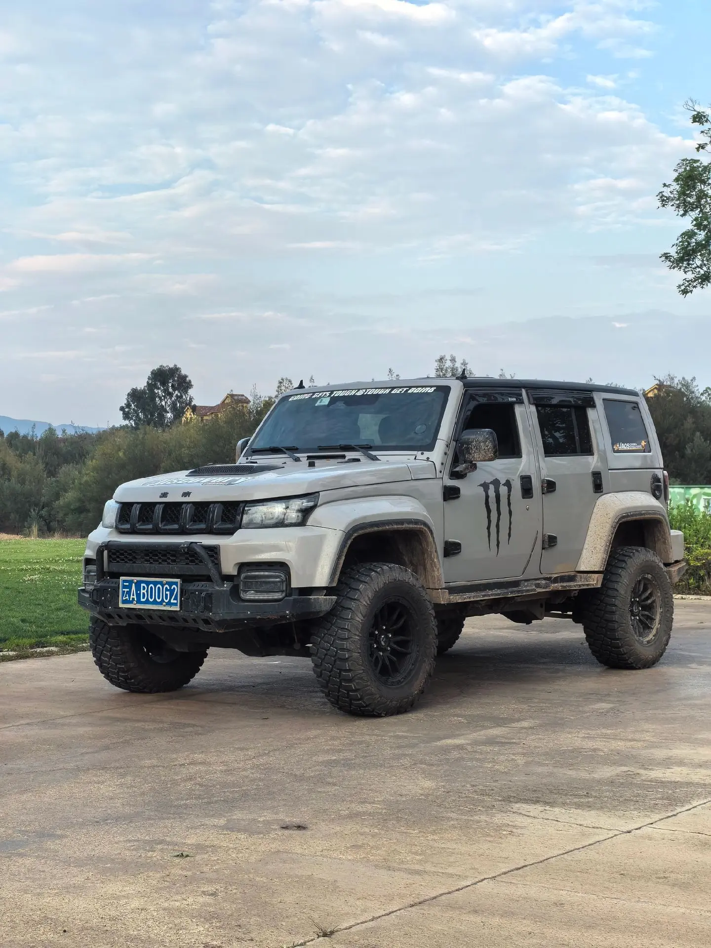 bj40改装。分享一下我的 科曼两寸氮减，一寸车壳垫块 2857017...