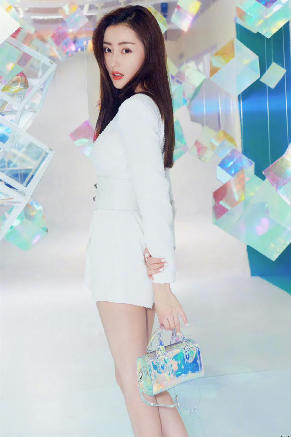 张天爱高颜值大长腿明星同款张天爱女明星私服高颜值美女 ​​​