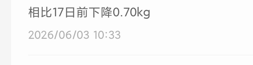 折腾半个月归来依旧是🐷，我现在不运动的情况下单靠吃已经不能瘦下去了，只能维持体