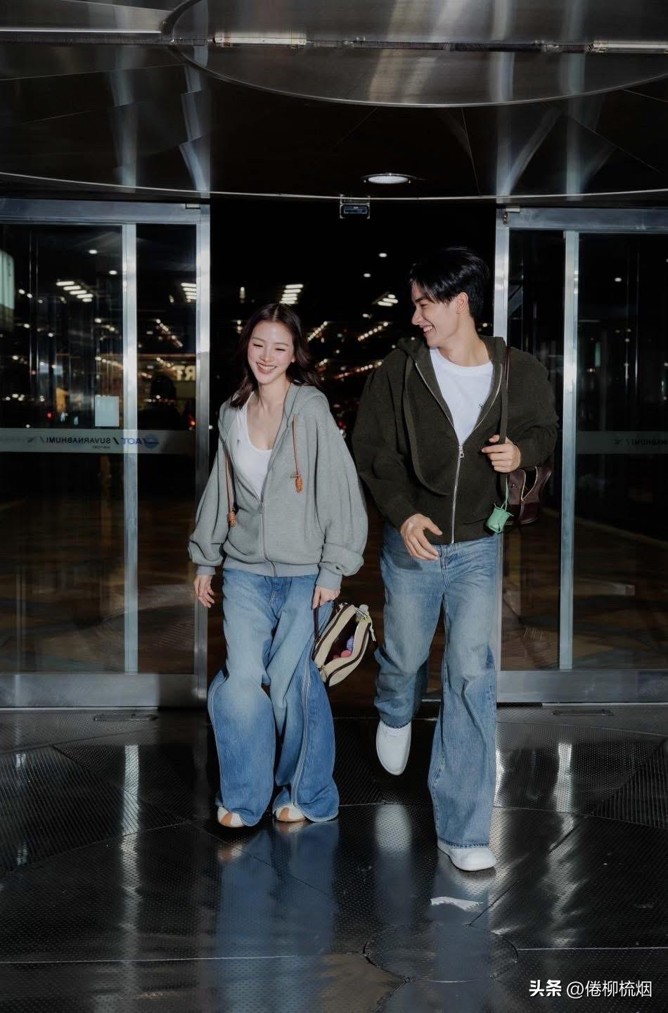 Baifern、Tay前往巴黎时装周。。