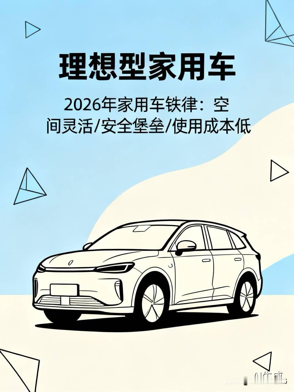 什么叫“理想型”家用车?

“理想型”家用车没有统一标准，因为它本质是在预算内，