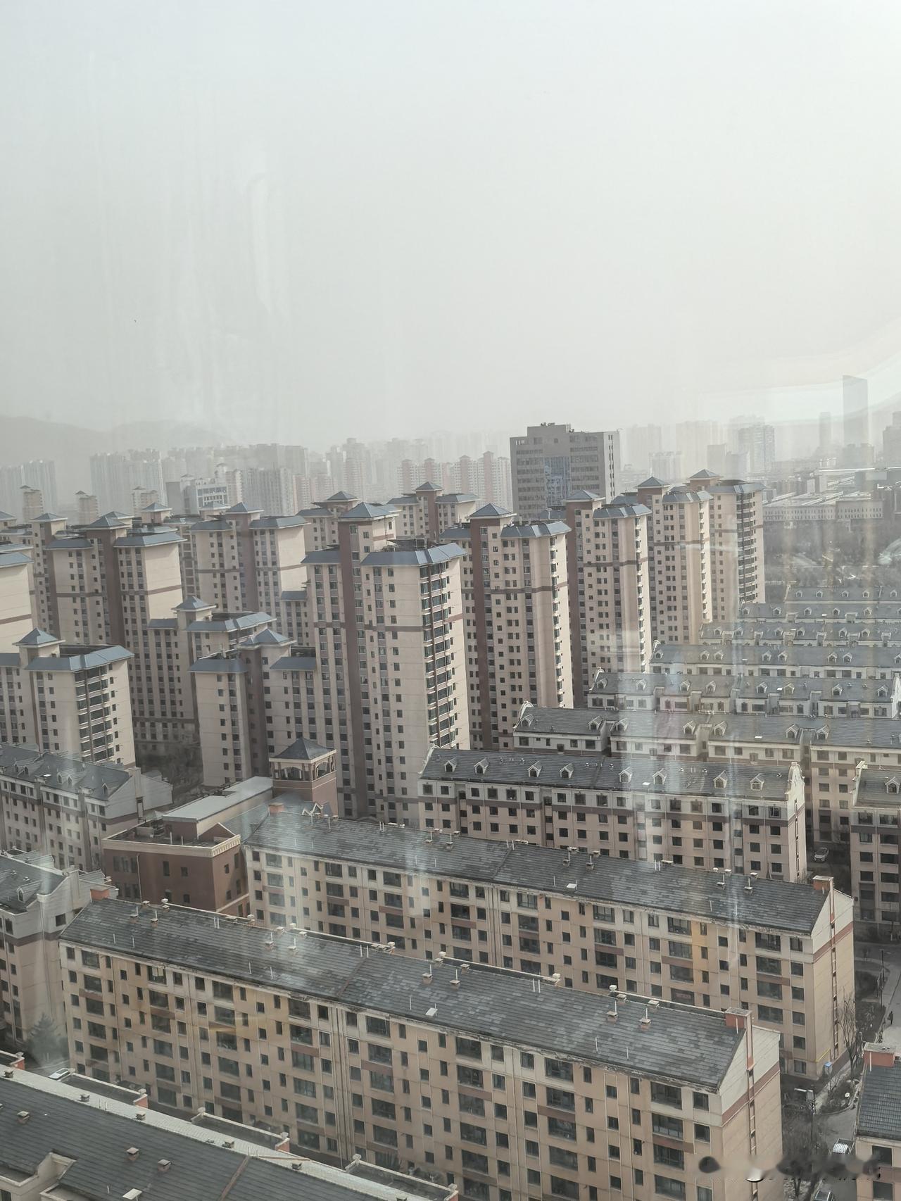 今天西宁的大黄风刮得呜哇呜哇的砝码呀，天罩沓沓的，看着天气儿红着，但冷得确实够呛