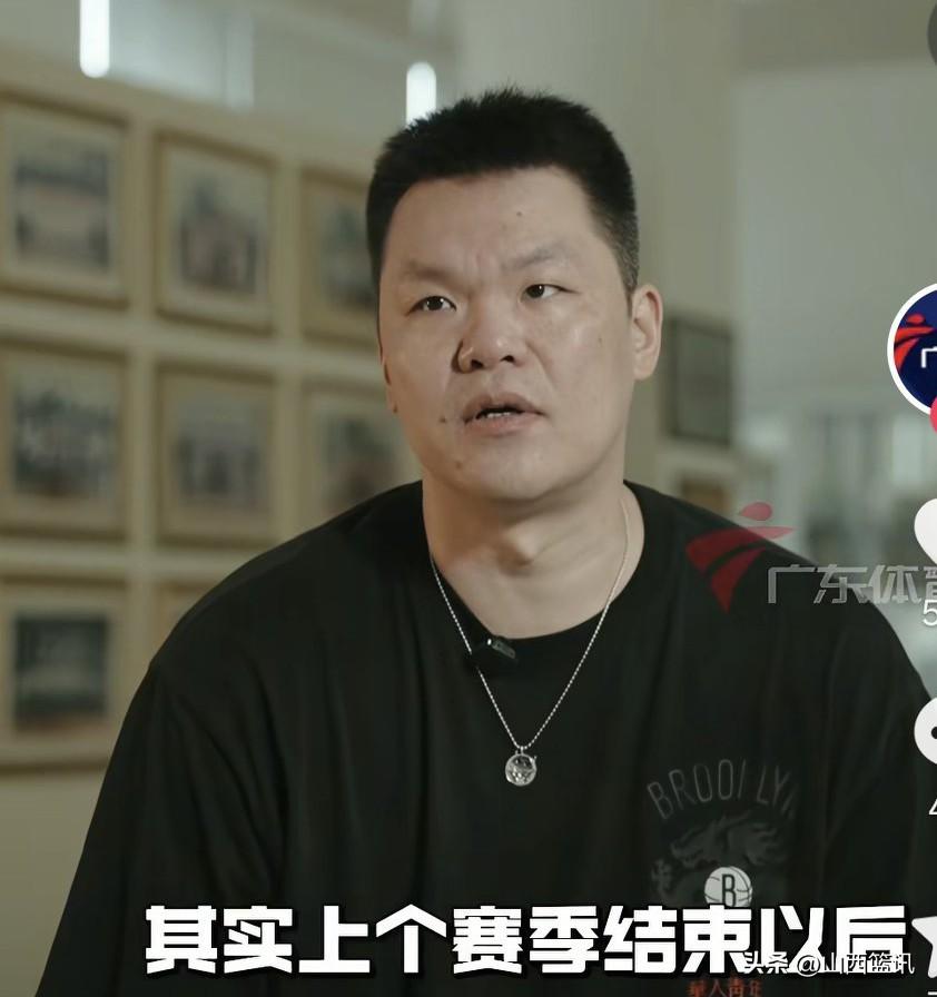 朱芳雨谈广东男篮阵容升级调整内幕！最近，根据朱芳雨接受了广东体育的采访，披露了球