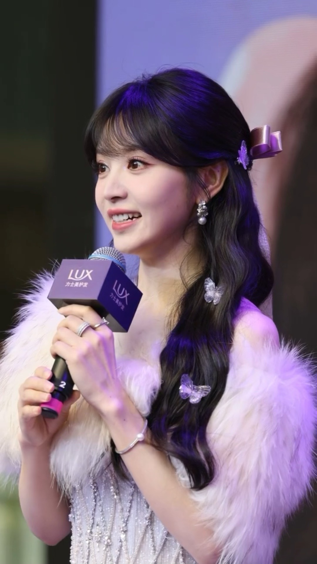 曦薇今天是花仙子🥺🥺田曦薇完全是花仙子 田曦薇拿蝴蝶捕风网出场