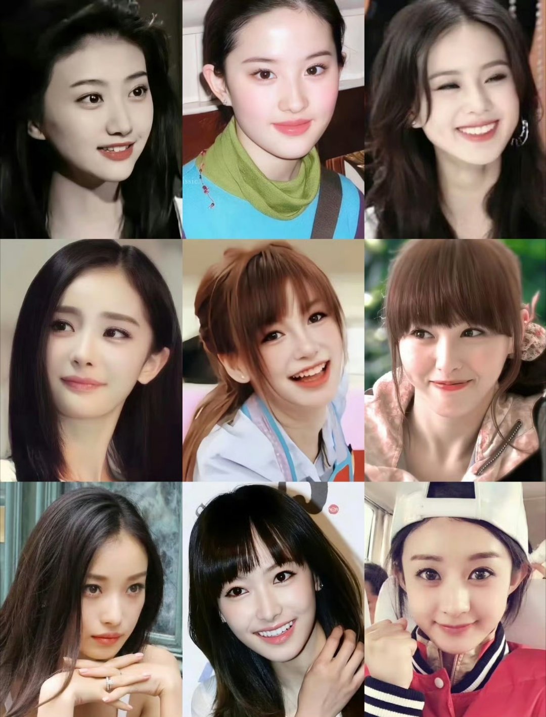 85花们的早期脸 