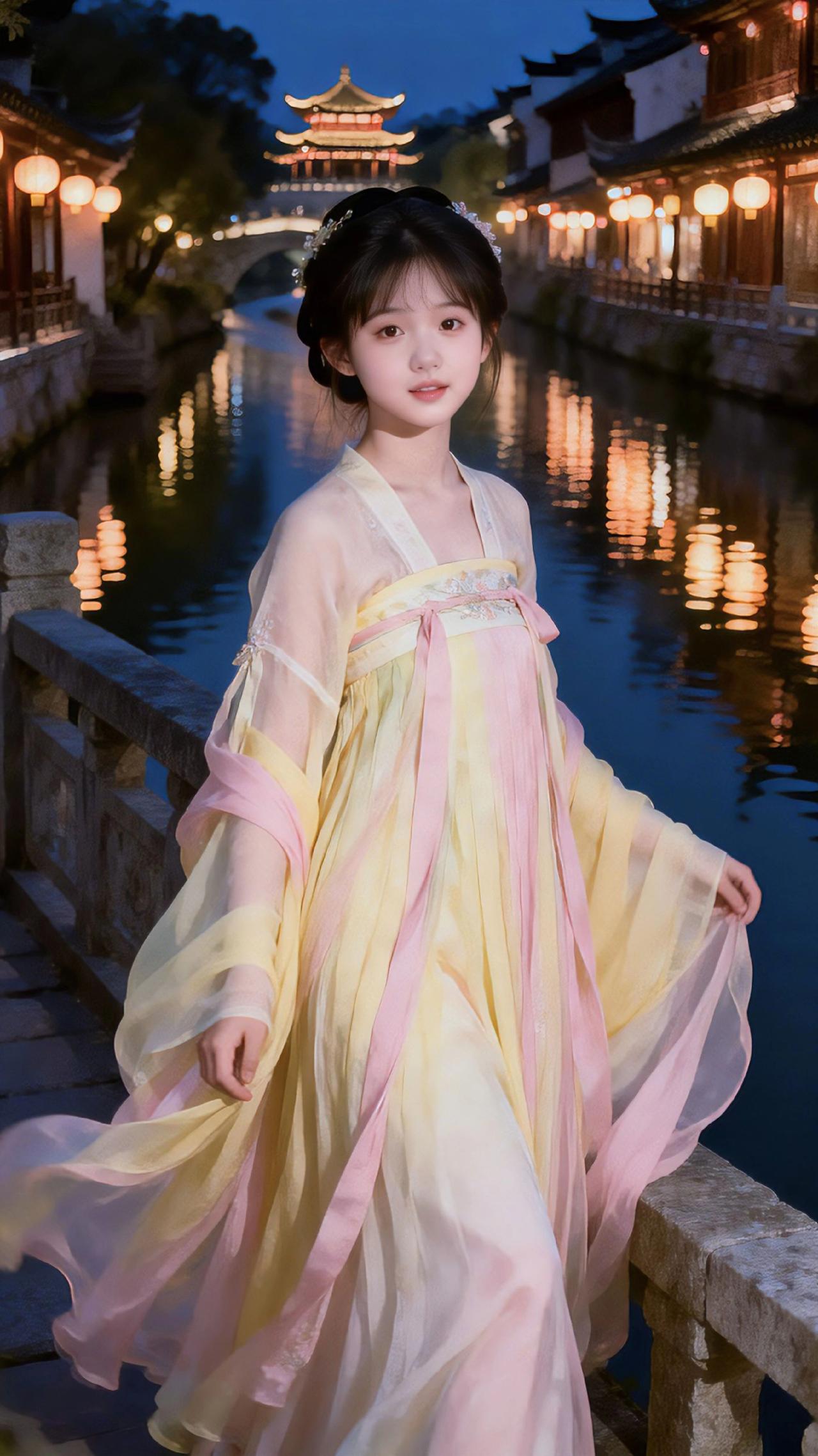 琅琊古城 汉服 甜妹 古装 清纯甜美