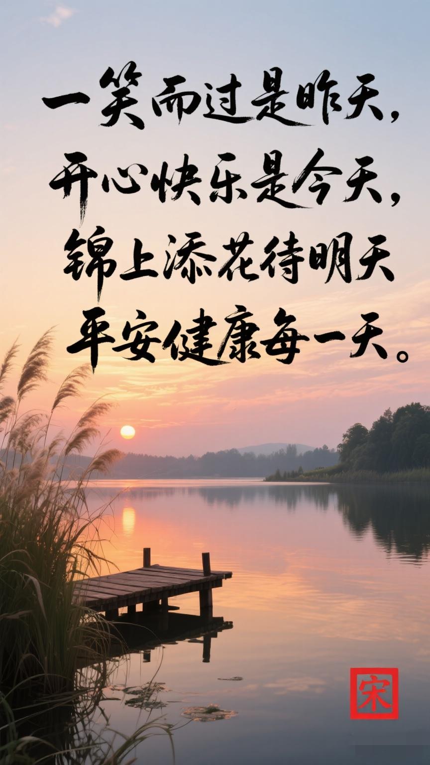 人这一辈子，

无非是：
 
年轻时追着远方跑，

以为那里有答案；
 
中年时