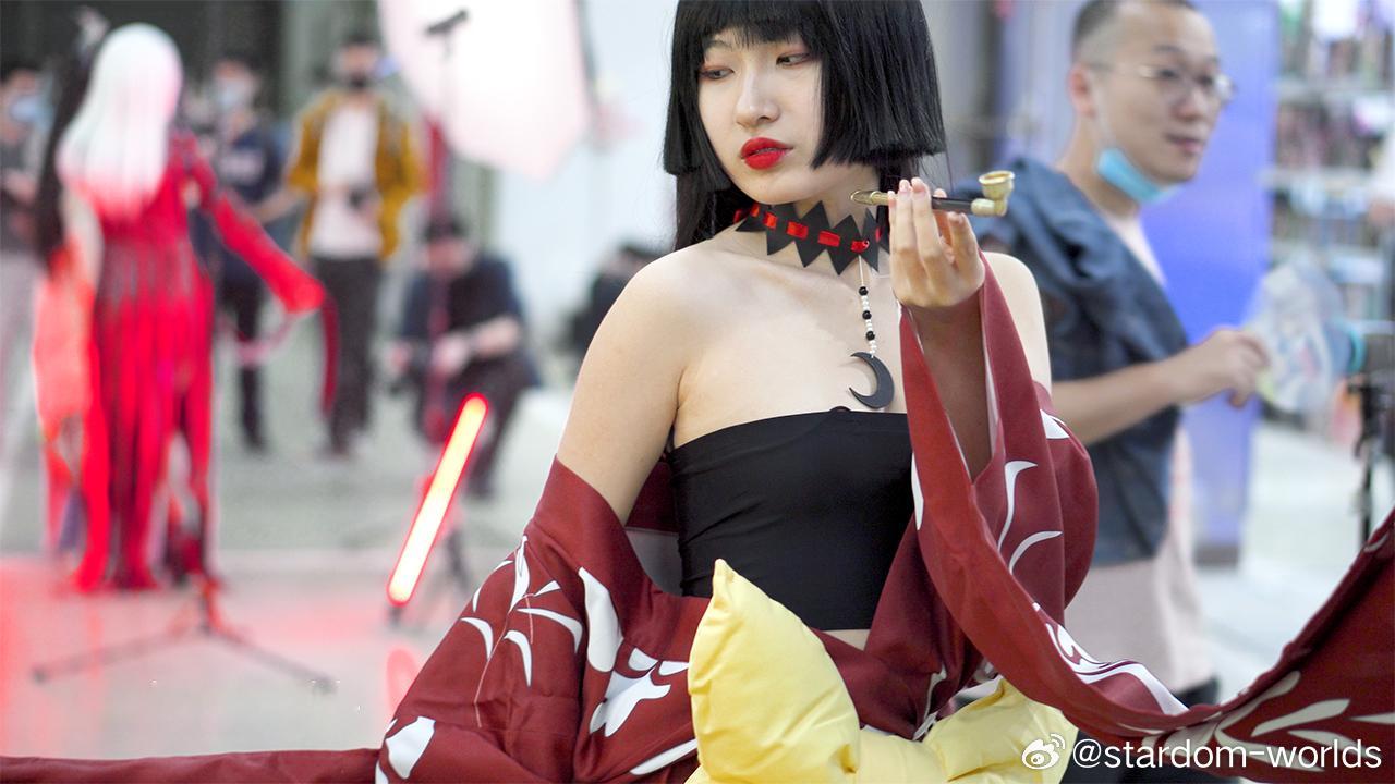 cosplayxxxholic广州漫展 2021广州CICF漫展 四月一日灵异事