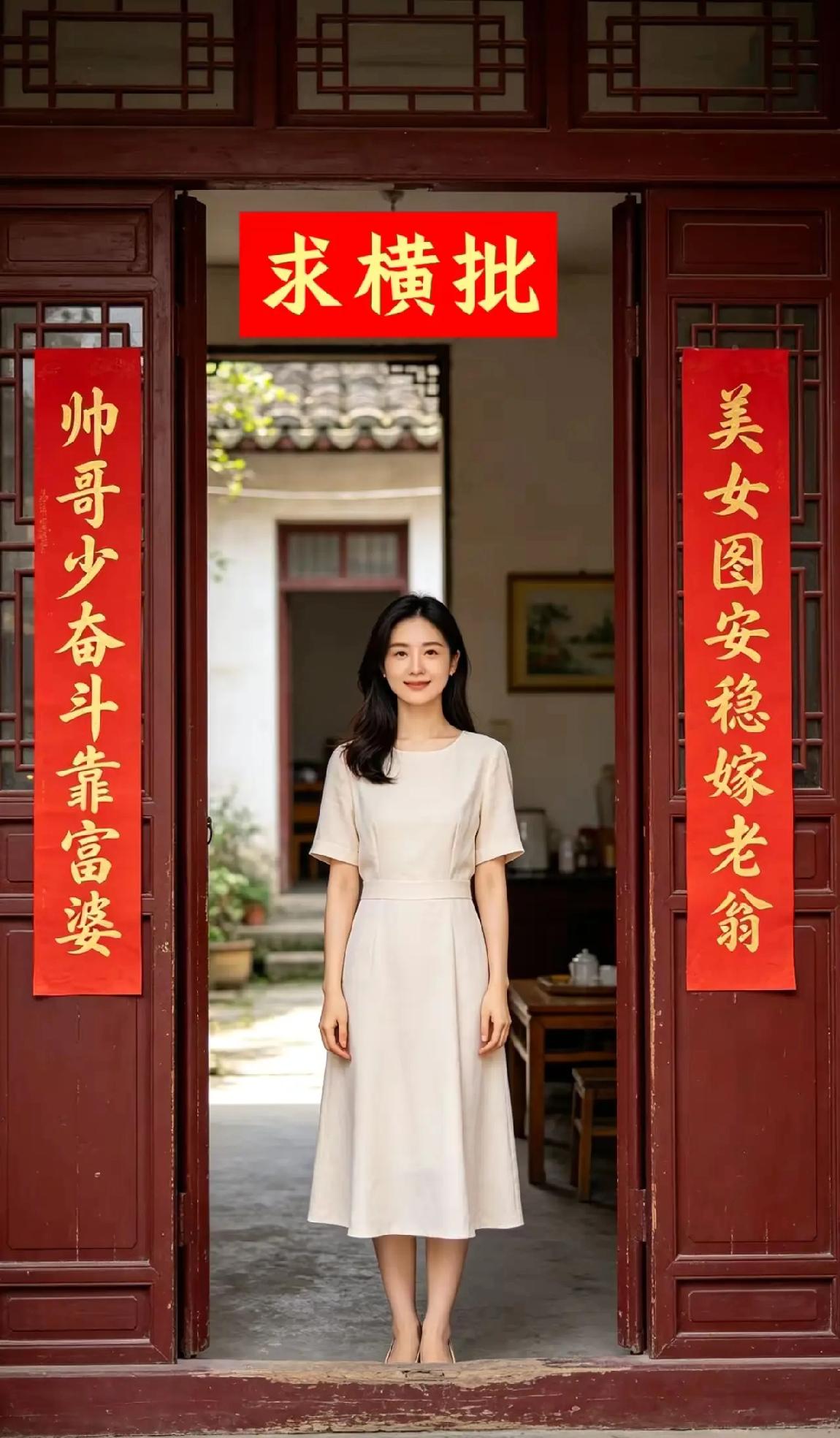 广西一位美女贴出一副对联，空缺389天至今无人能解，都说头条里人才齐齐，我就不信