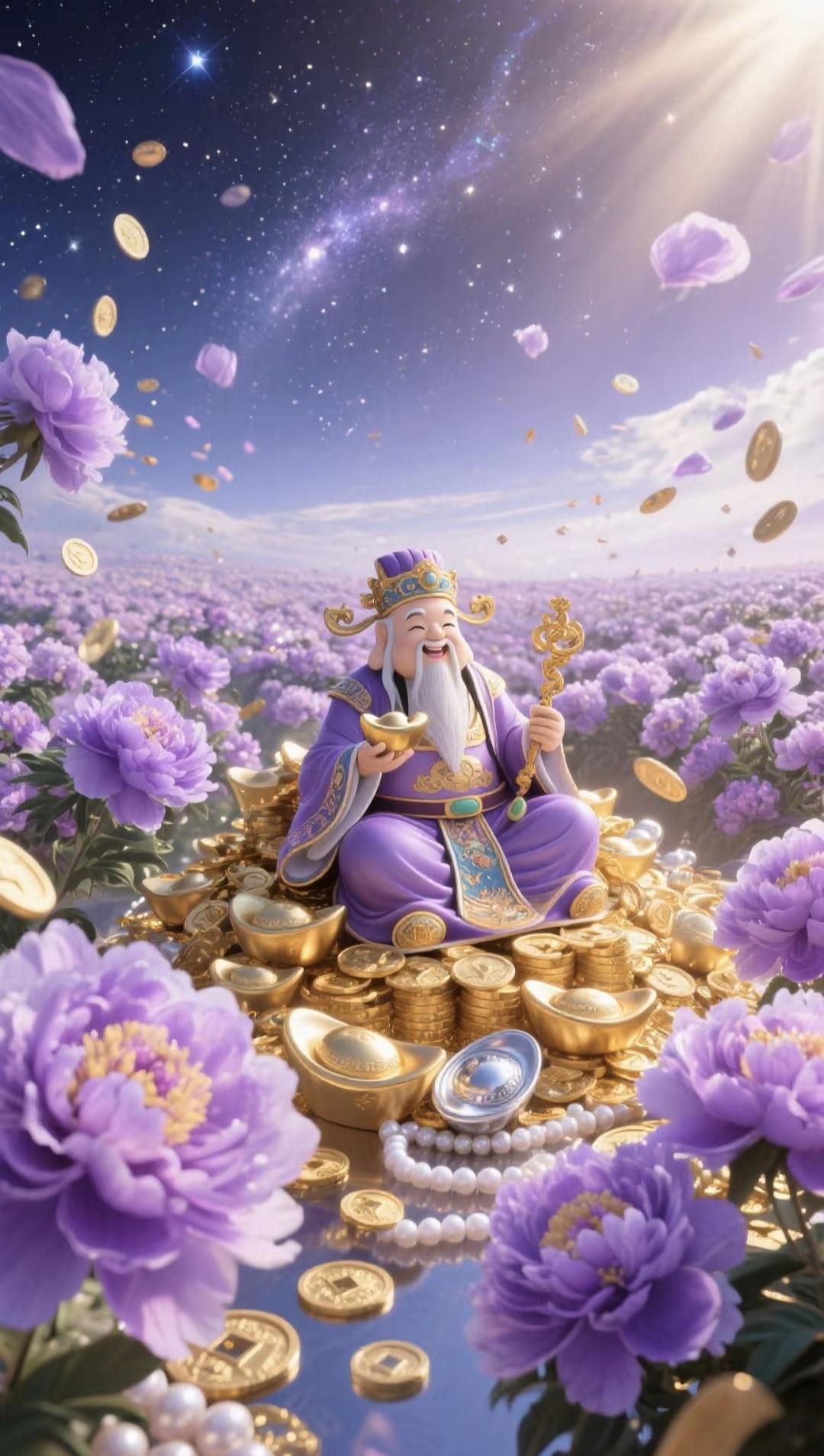 紫气东来·财源滚滚
传统文化 祝福 绘画