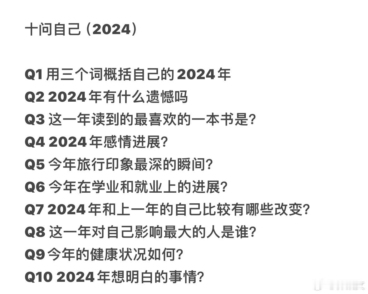 2024道个别 好快，一年又结束了。一起来做个年度总结吧。 