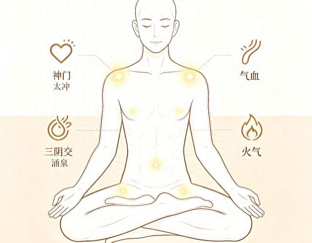 人体四大安神穴：抚平焦虑、睡稳整夜，成年人最好的自愈方式