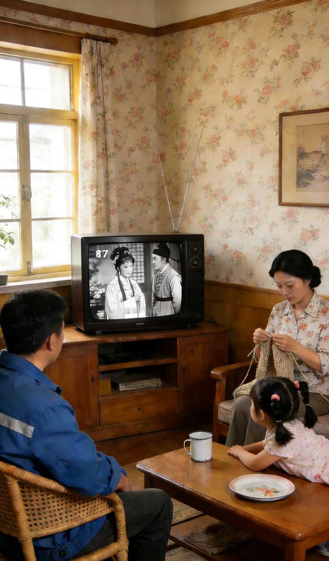 你看过黑白电视吗这是个暴露年龄的问题[奸笑]小时候 我大爷家买了一台黑白电视机 