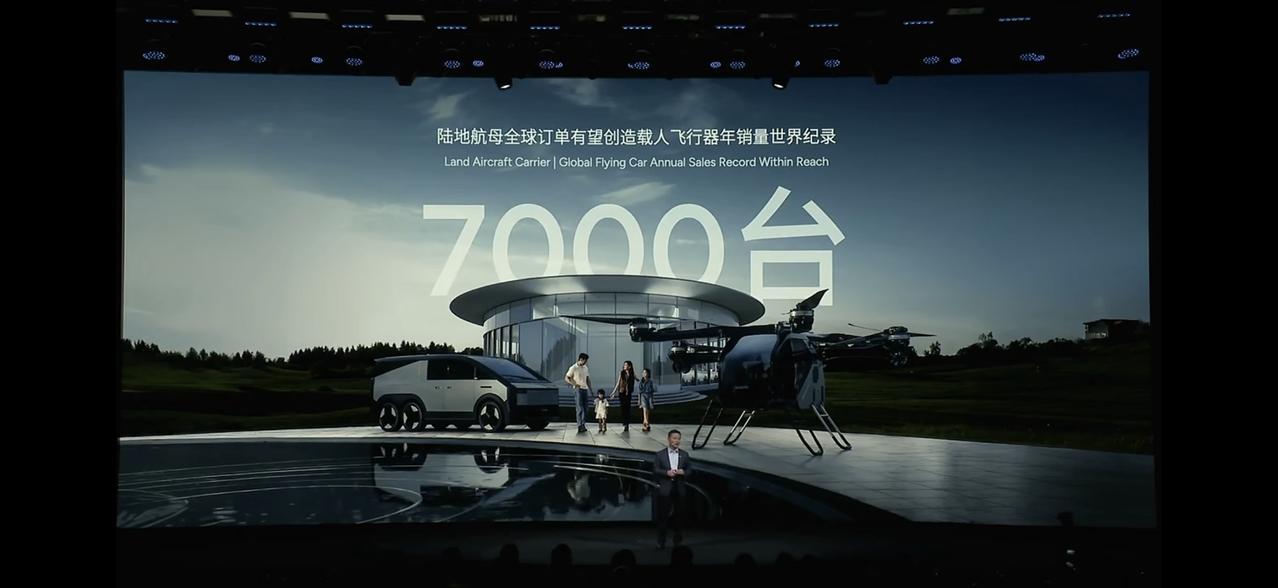 一条看完小鹏科技日「涌现」
投入阿里云3万张算力卡，720亿的参数规模，烧了20