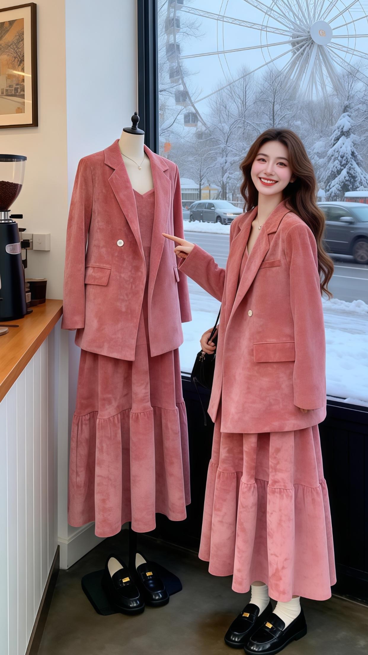 气质仙女裙穿搭 气质穿搭 减龄气质 可盐可甜系 过年穿什么