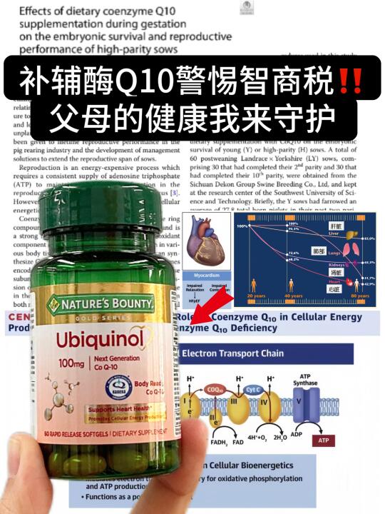 拒绝无效内服，一篇读懂辅酶Q10的价值