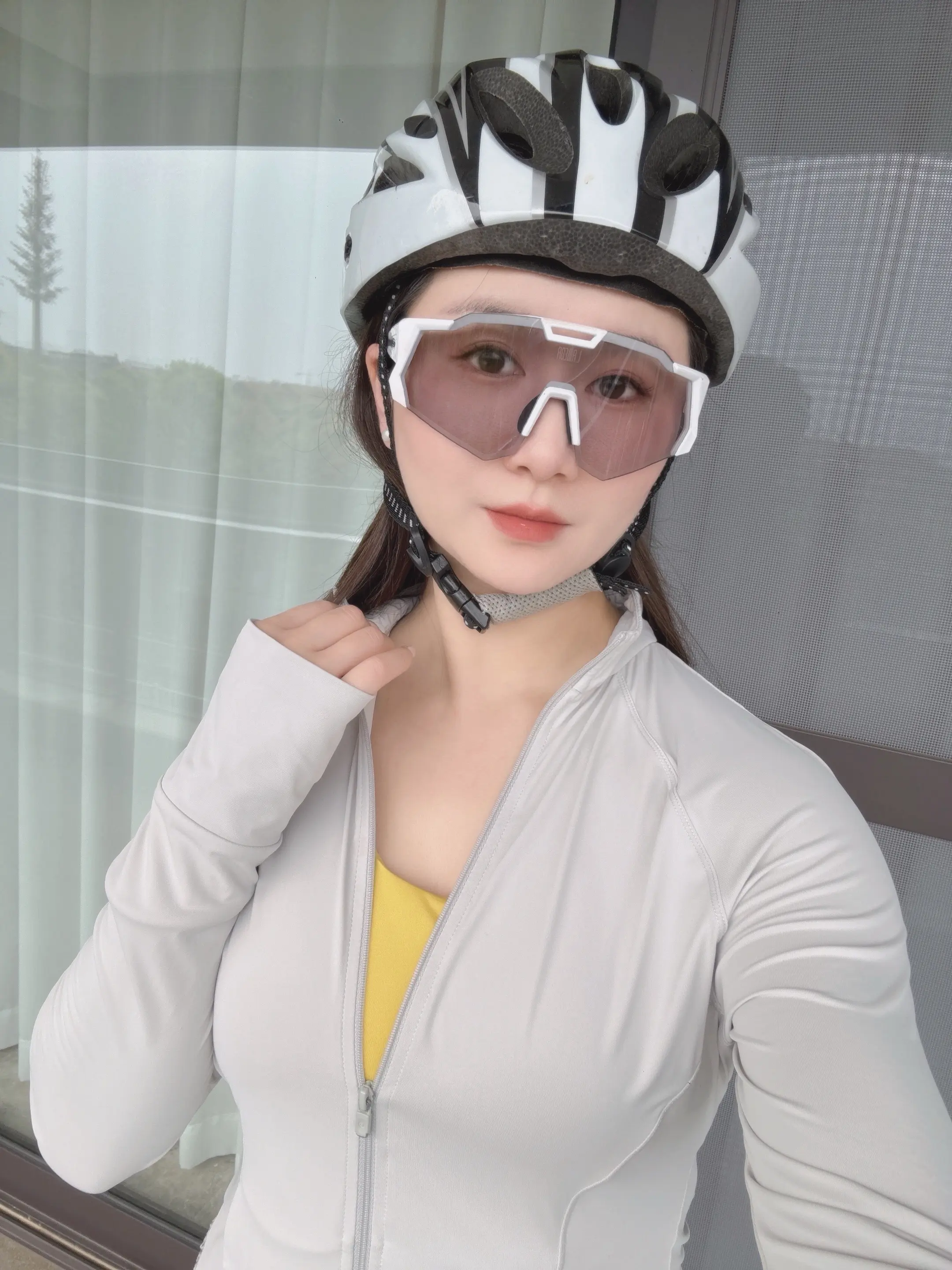 🚴🏻‍♀️环草海骑行结束了🔚    全程25公里❤︎  虽然有点...