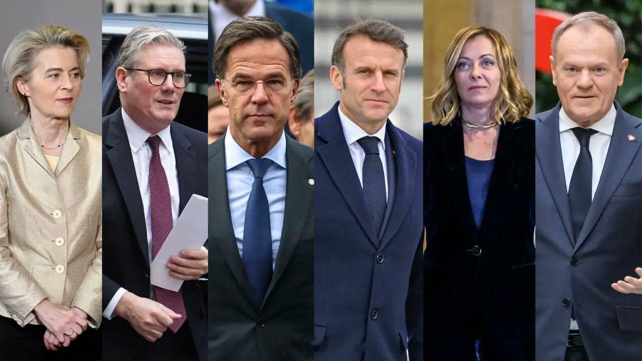 实事求是说，欧洲领导人现在看起来真的很可悲。他们没有真正的和平计划，却仍然要求获