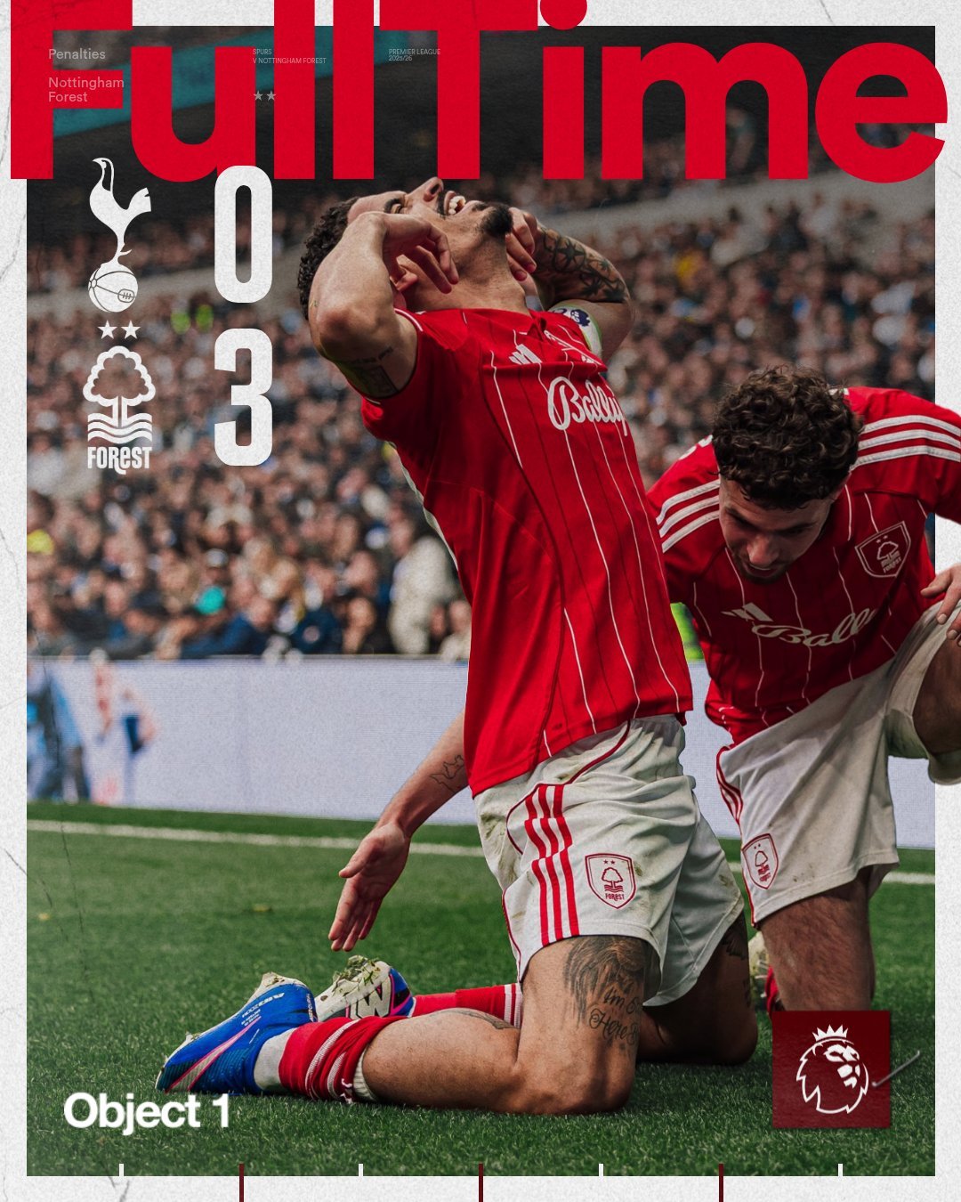 Love from Nottingham热刺vs诺丁汉森林英超联赛