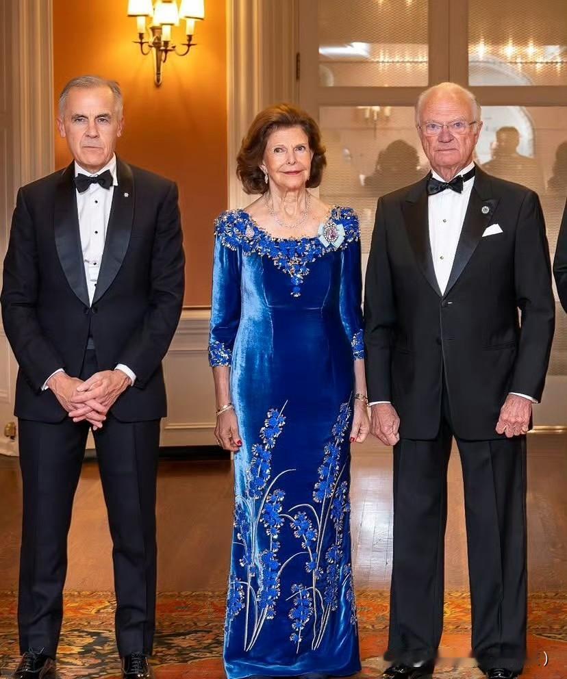 国王夫妇在加拿大出席加拿大总统举办的欢迎晚宴！