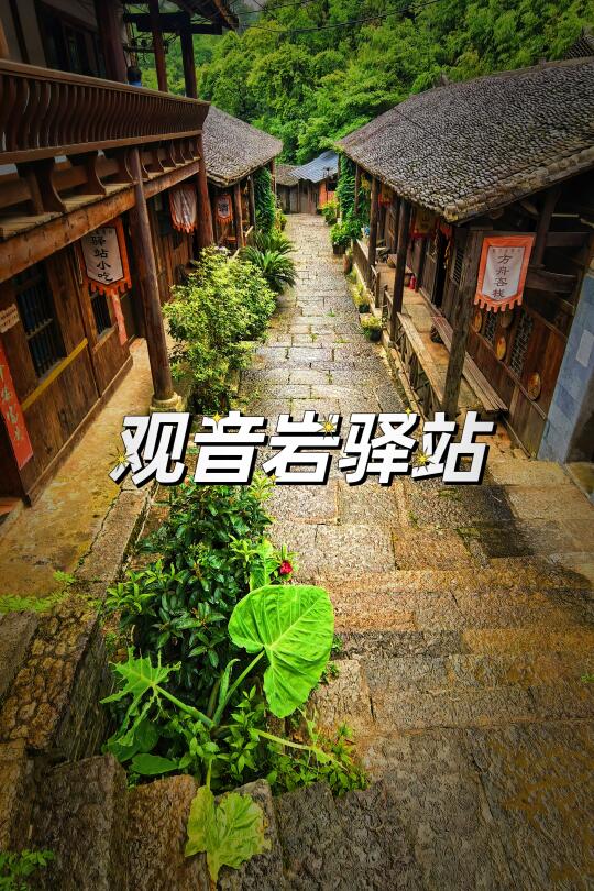 【观音岩驿站：川盐古道上的清凉古镇】