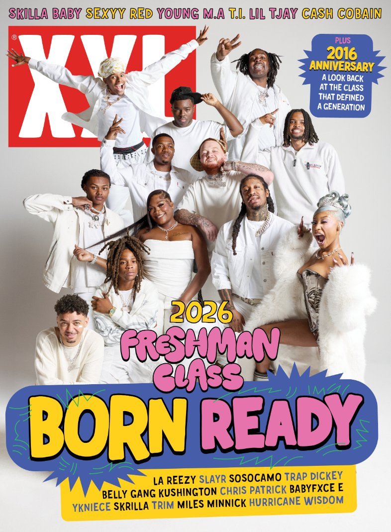 2026 XXL Freshman Class 阵容公布 🎓  全白服装，致敬