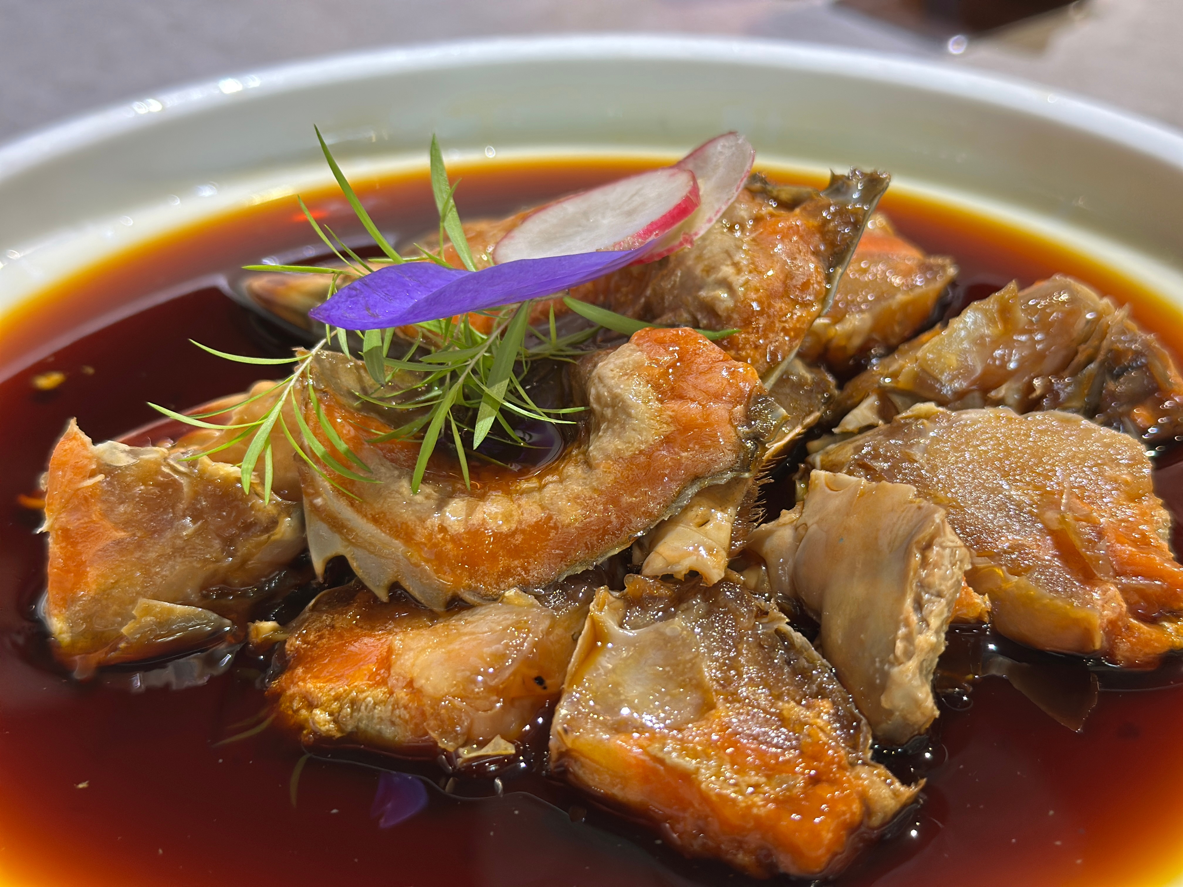 仅以本帖代表宁波公开赛期间每天的伙食水平 wta 昨天宁海食府，今天甬上名灶。反