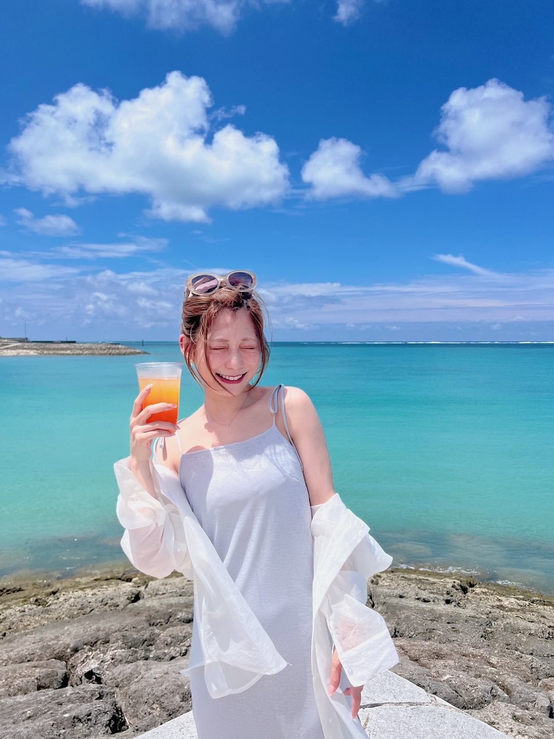 東村芽依🍓「沖縄だいすき🍊✨️」 meigram ​​​