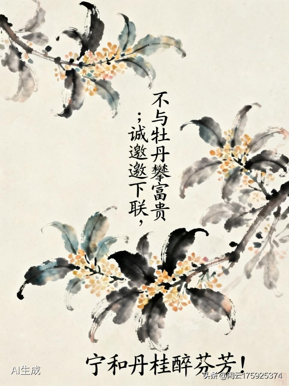 宁和丹桂醉芬芳！[微风]
