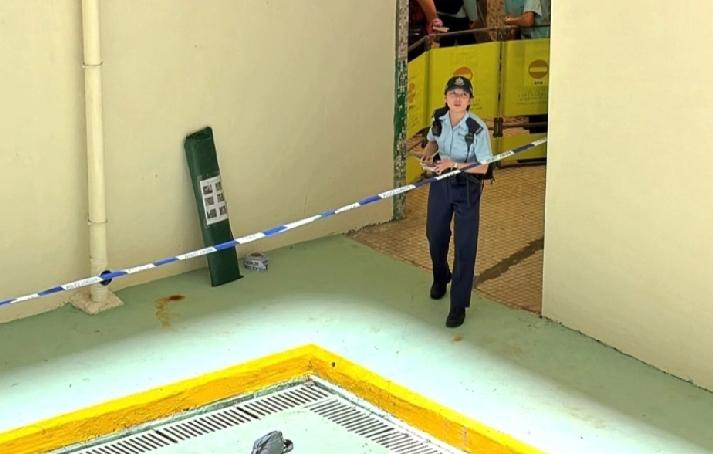 珍惜生命，今(22日)早上10时03分，香港秀茂坪顺天邨一名年约6旬女子由高处堕