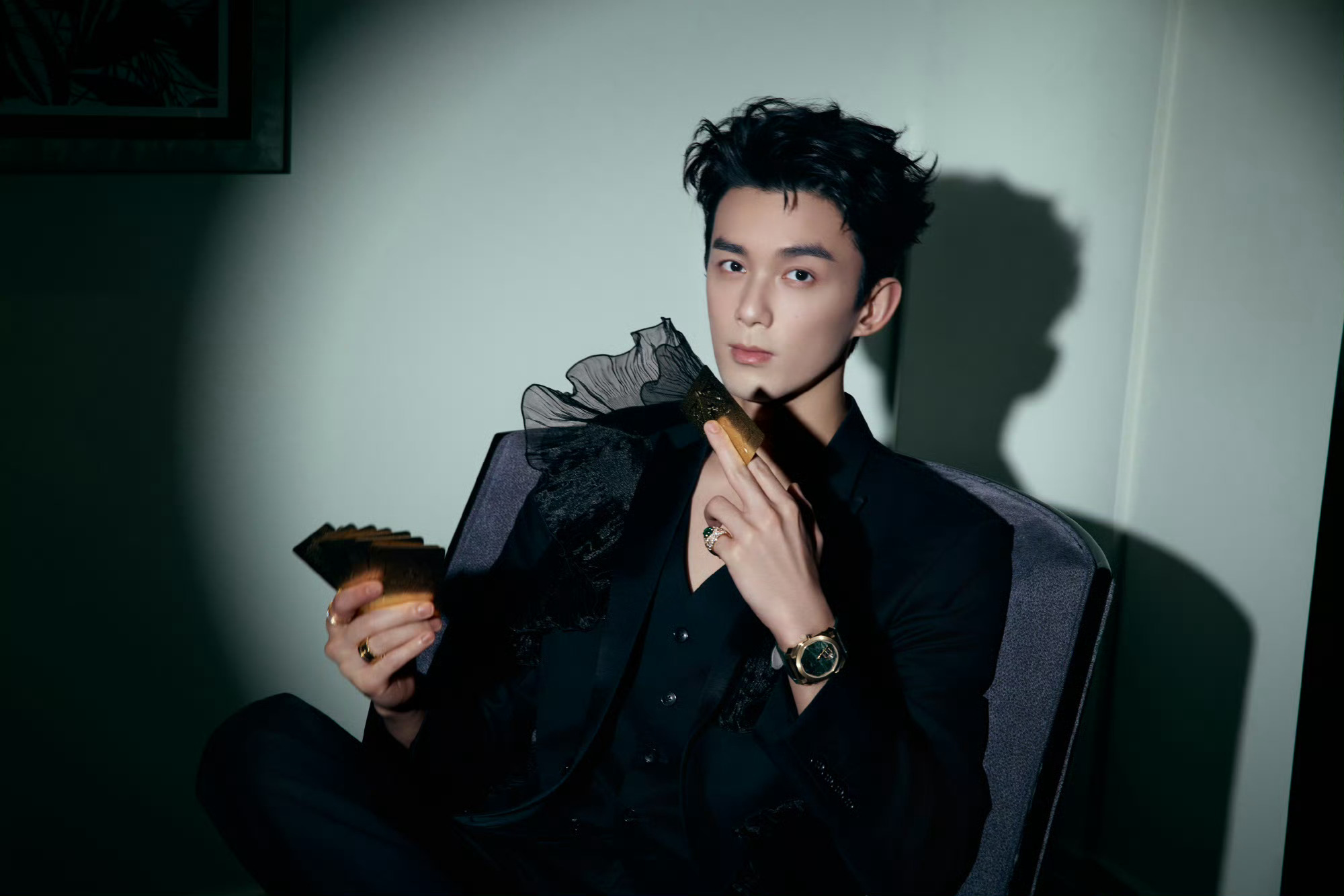 吴磊宝格丽晚宴造型吴磊宝格丽品牌晚宴吴磊宝格丽品牌晚宴，王子，[心][心] ​​