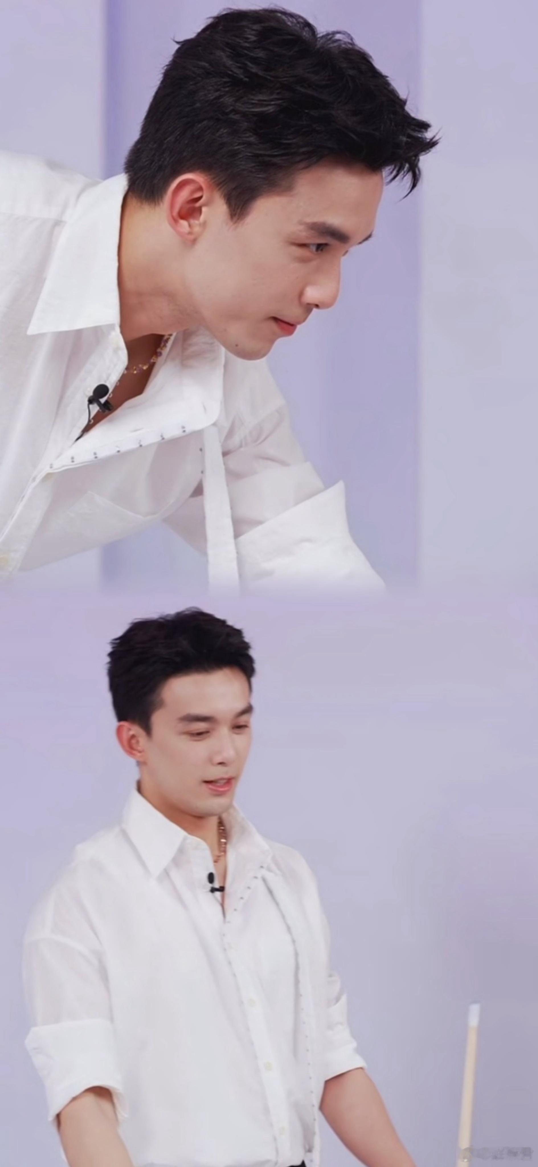 #吴磊直播##吴磊白色飘带衬衫#是谁还没有从《在暴雪时分》的戒断中走出来？终于看