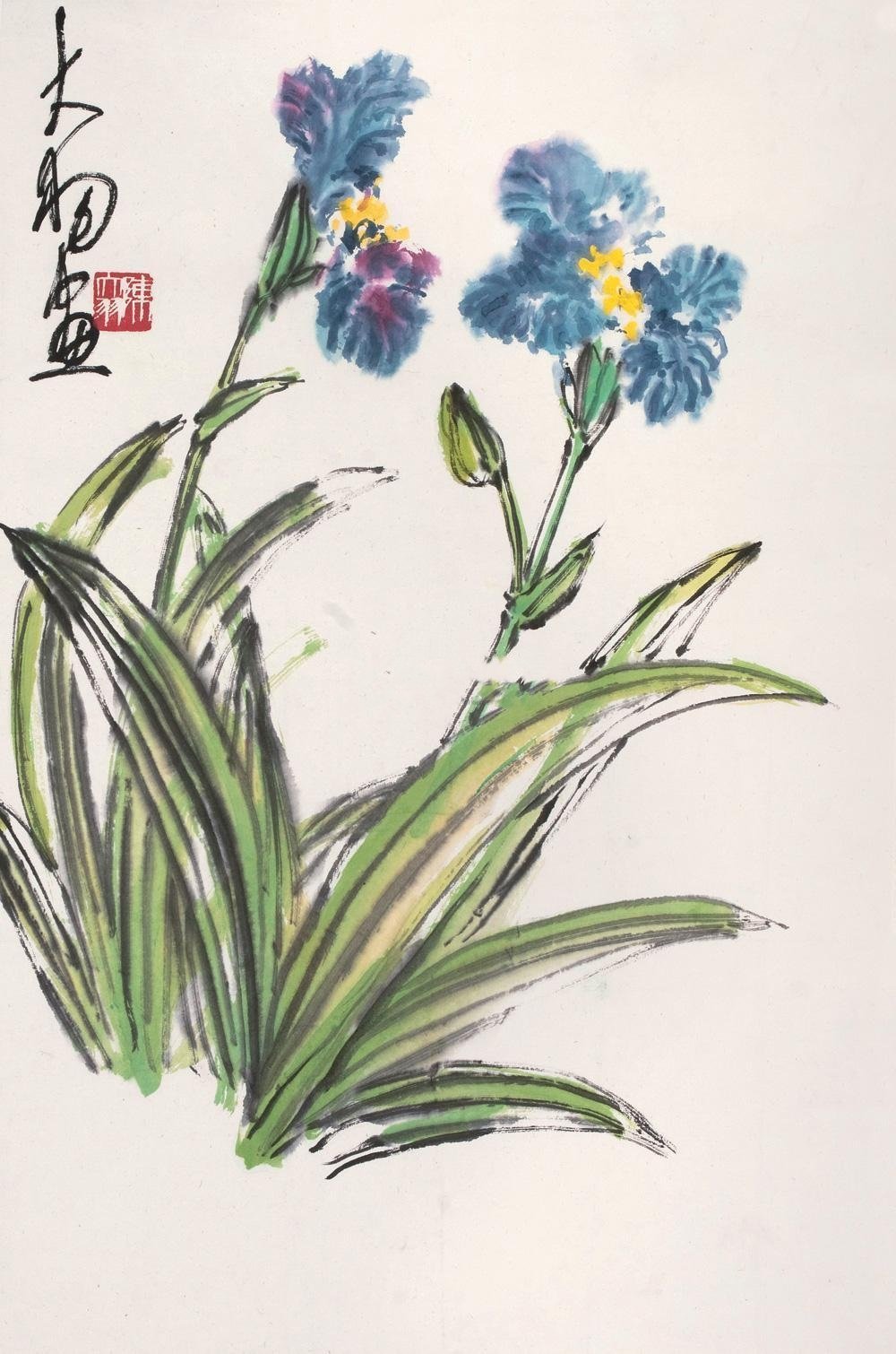 “殷疑曙霞染，巧类匣刀裁。不怕南风热，能迎小暑开。游蜂怜色好，思妇感年催。览赠添